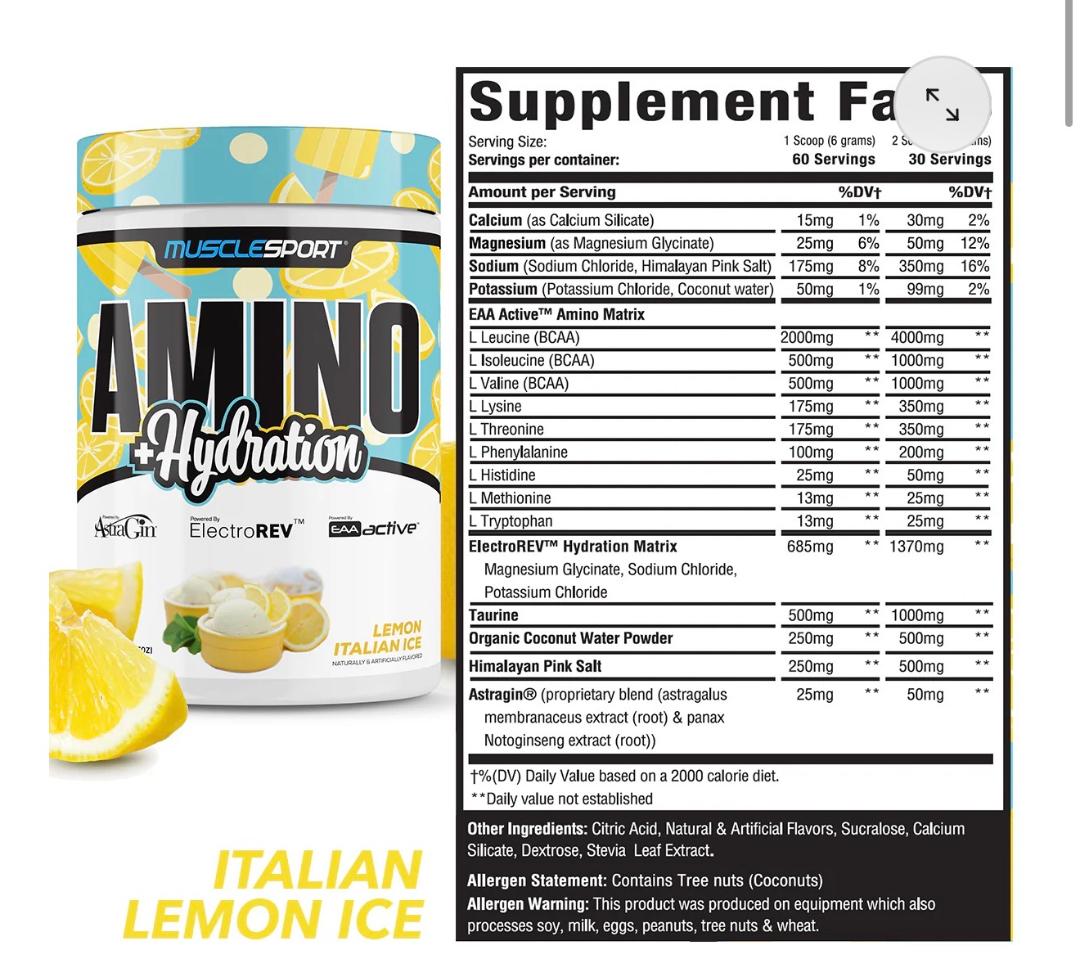 AMINO + HYDRATION