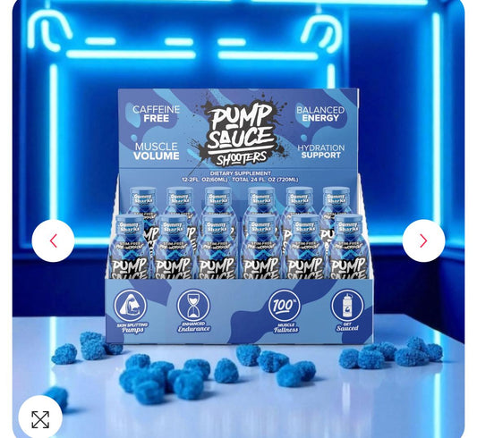 PUMP SAUCE SHOOTERS 12PK